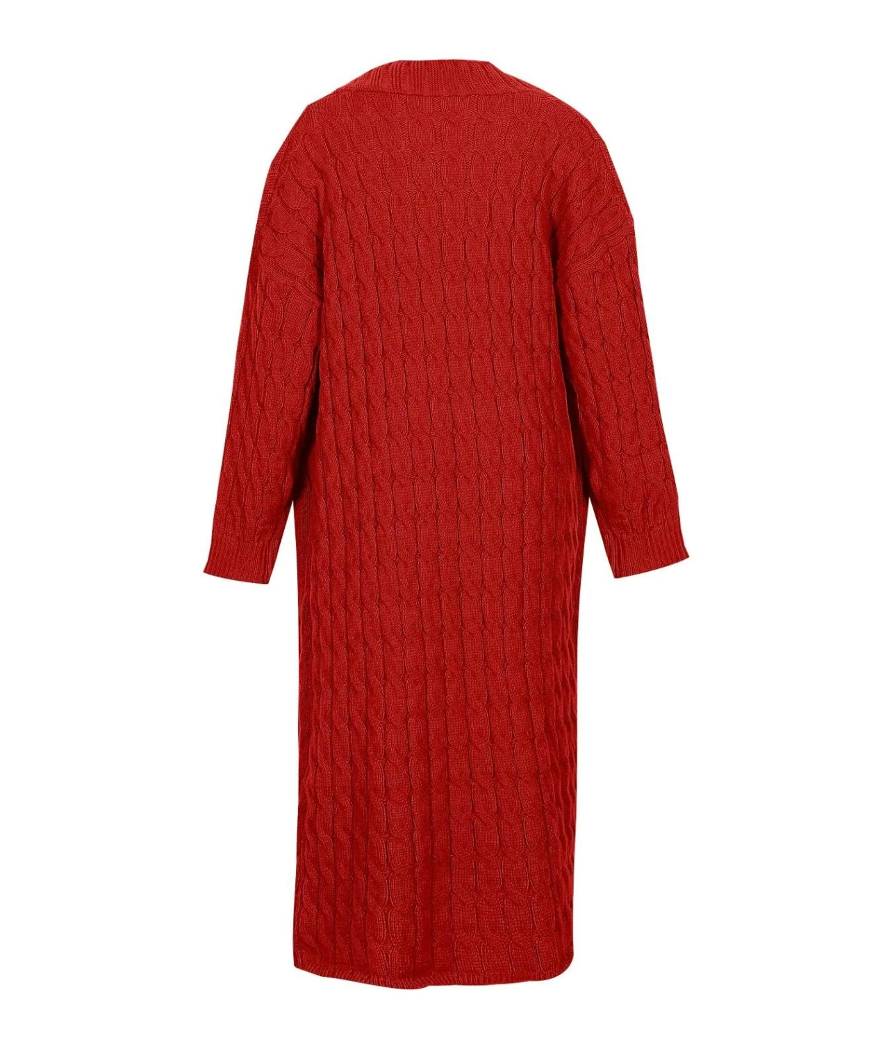 Casual Open Front Knitwear