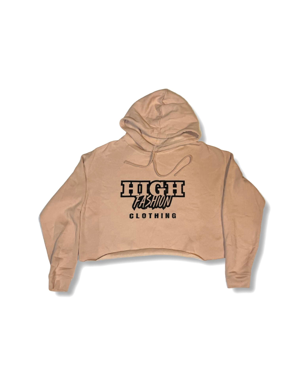 HIGH FASHION CROP HOODIE (W)